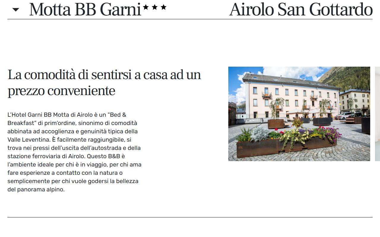 Albergo Motta