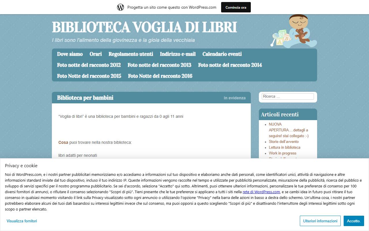 Biblioteca "Voglia di Libri"