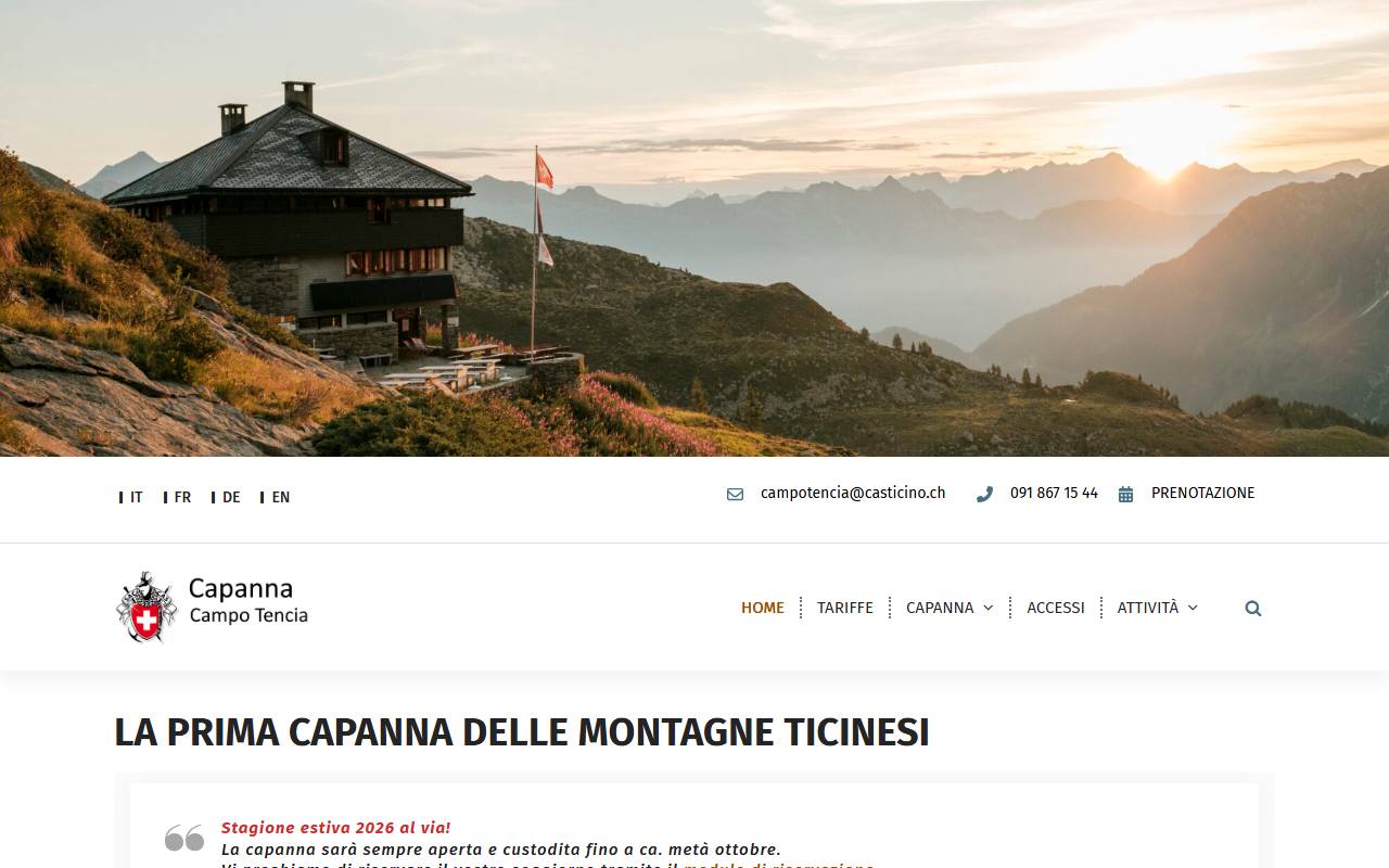 Capanna Campo Tencia