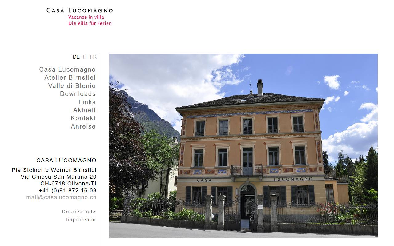 Casa Lucomagno