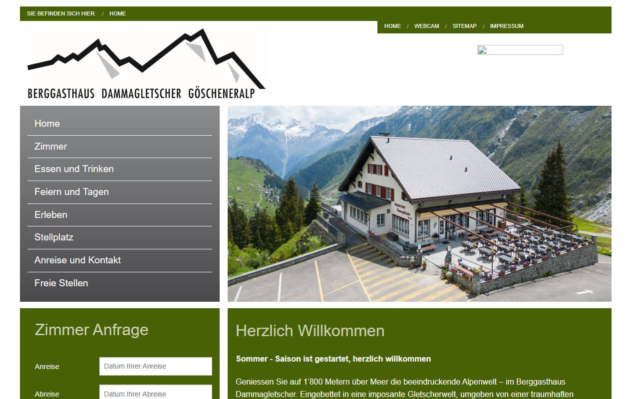 Berggasthaus Dammagletscher