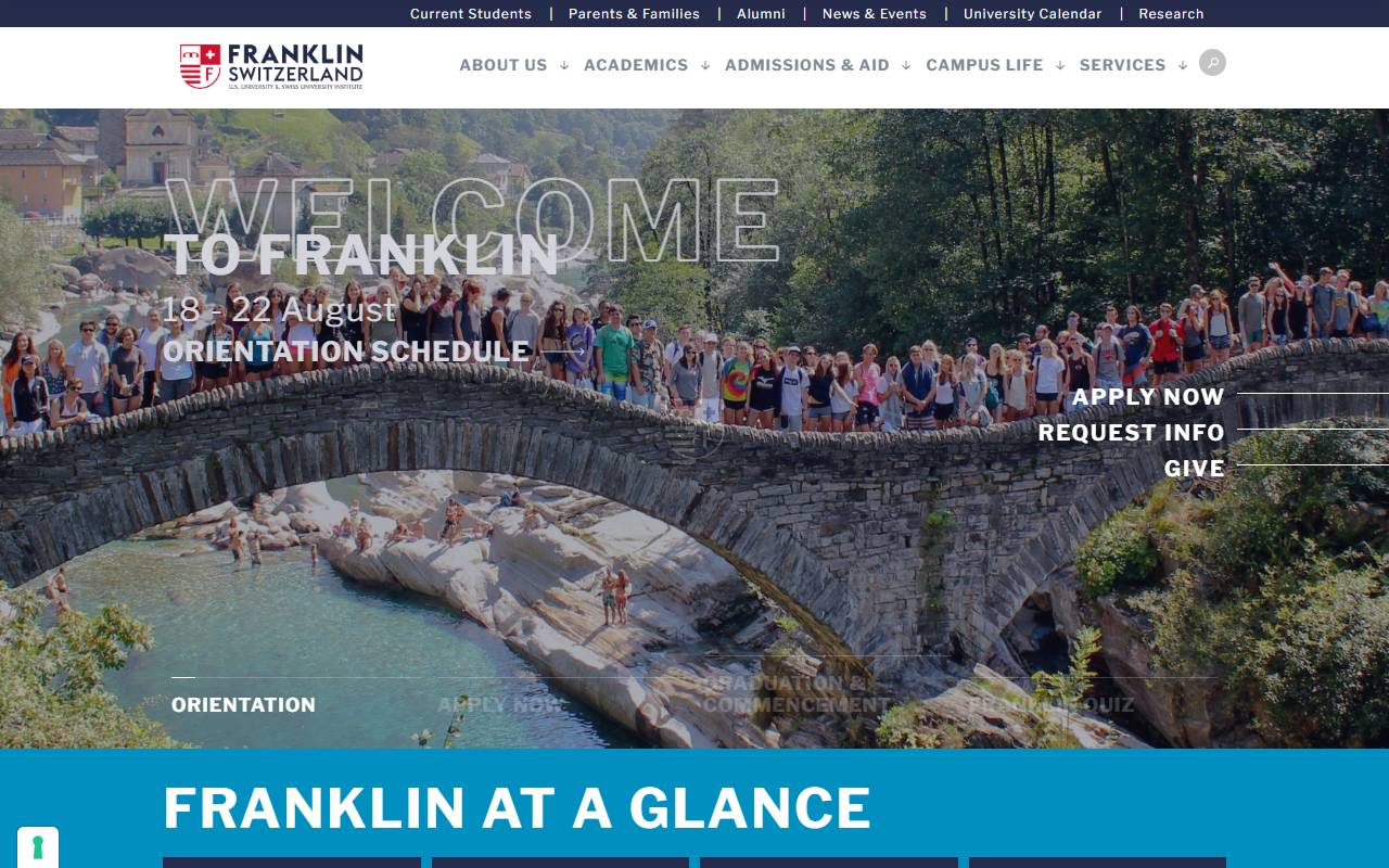 Kaletsch Campus - Franklin University Switzerland