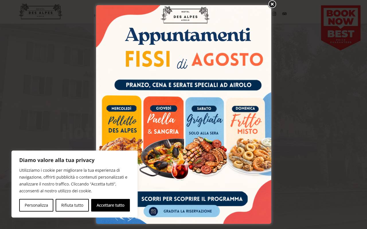 Ristorante des Alpes