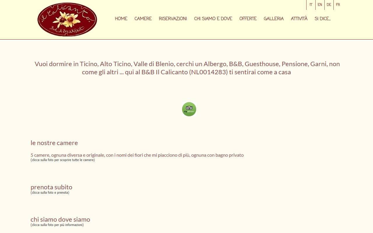 B&B Il Calicanto
