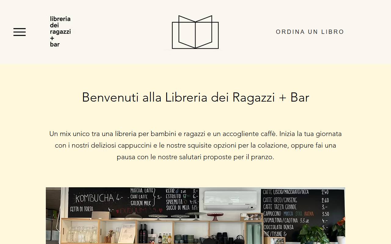 Libreria dei ragazzi + bar