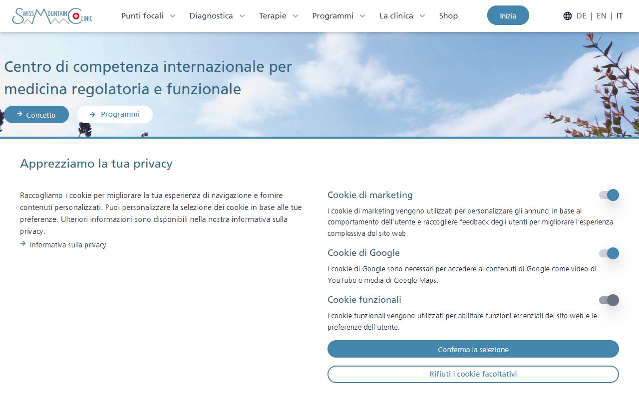Swiss Mountain Clinic AG (formerly Paracelsus Clinica al Ronc)