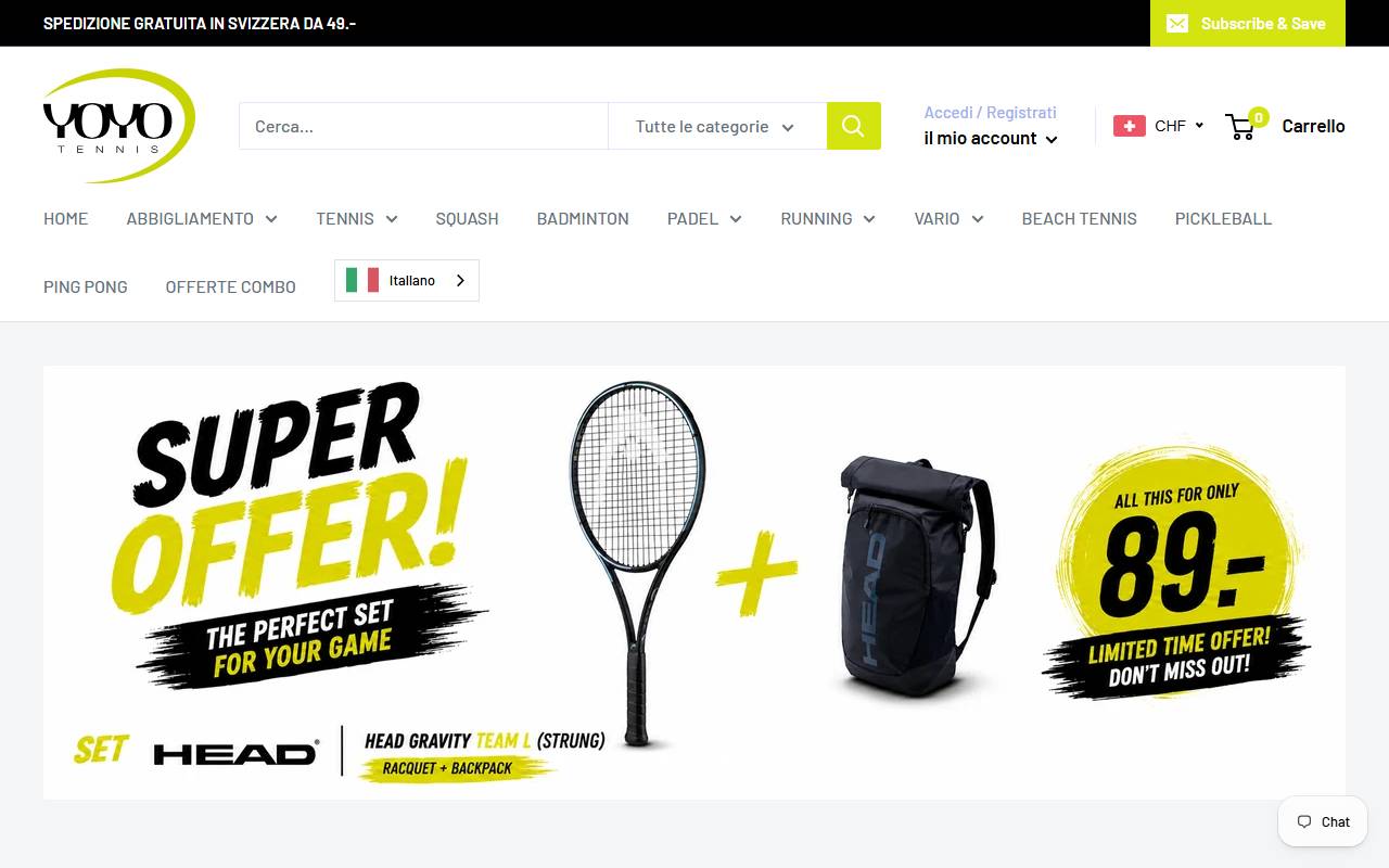 YOYO Tennis Shop